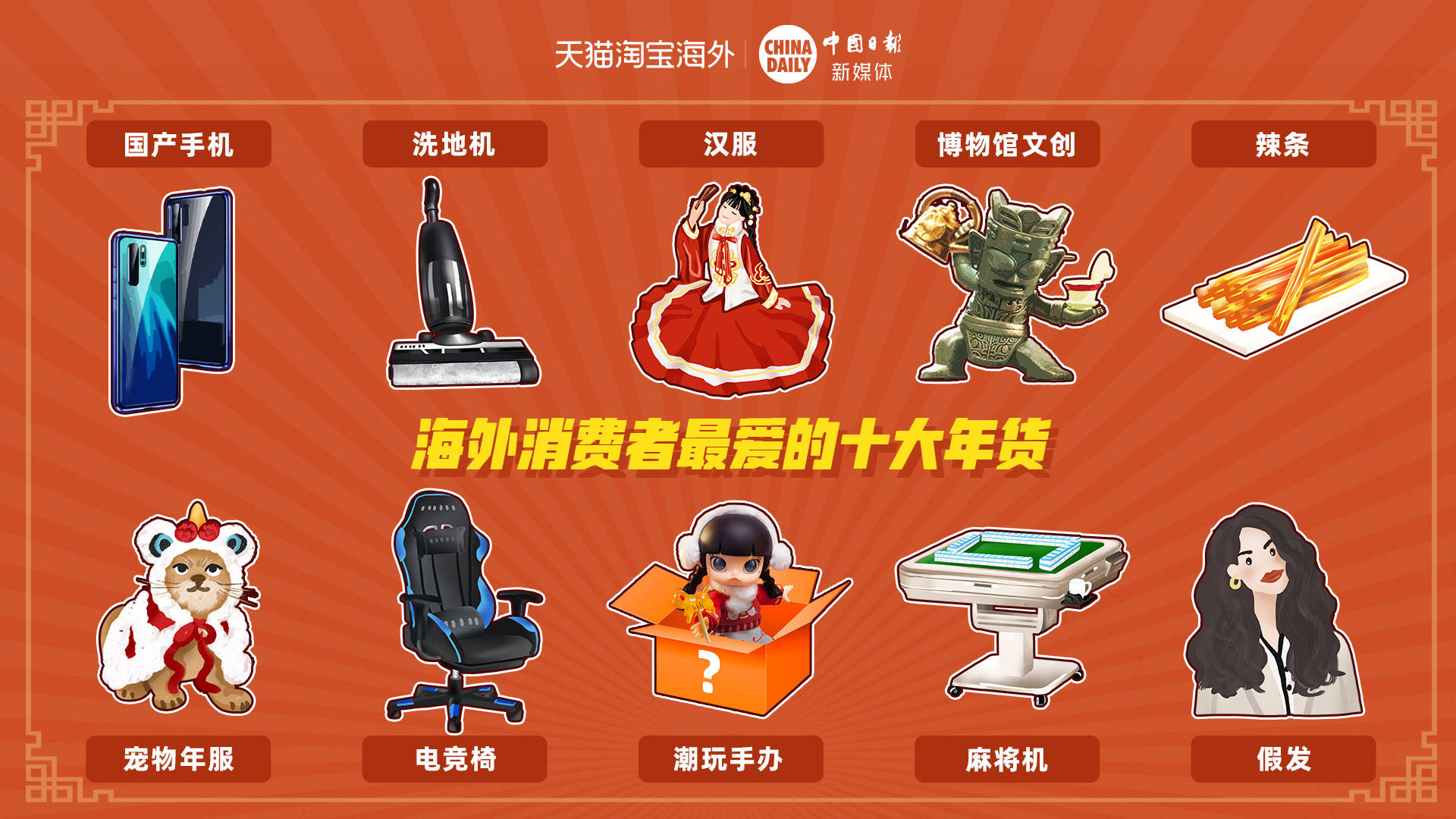 淘宝代运营 淘宝发布 海外消费者最爱的十大年货